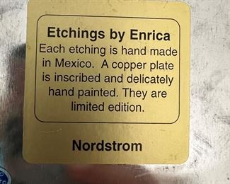Etchings by Enrica