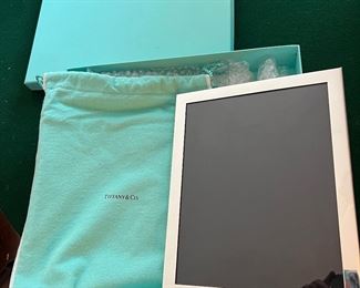 Tiffany & Co photo frame with box and dust cover