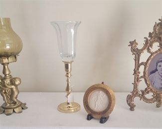 Antique Brass Picture Frame