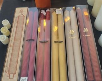 Tapered Candles