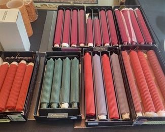Boxes of Tapered Candles