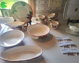 Franciscan Apple Blossom Serving Pieces