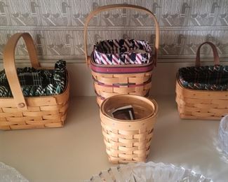 Longaberger Vintage (never used) Baskets