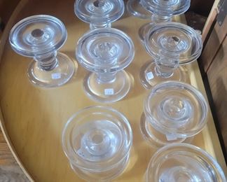 Glass Candle Holders