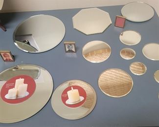 Al l sixer Round Mirror Display Bases