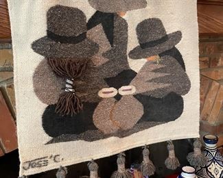 Jose Cotachi Woven Tapestry