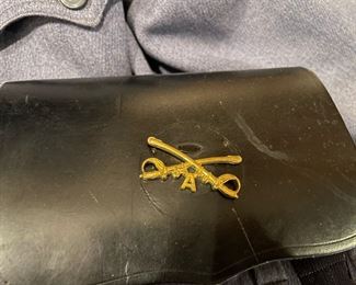 Culver Military Academy Leather Belt Bag