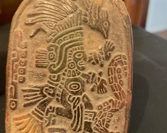 Small Carved Birdman tablet