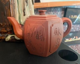Vintage Yixing Zisha Clay Teapot