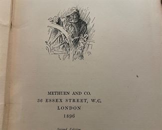 1896 The Seven Seas by Rudyard Kipling Second Edition 