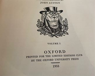 1933 Charles Dickens Collections of the Pickwick Club
