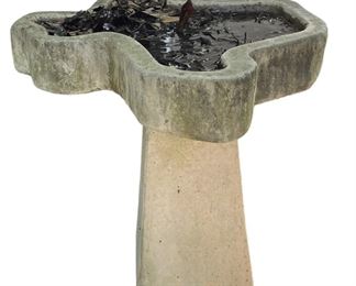 Texas Bird Bath