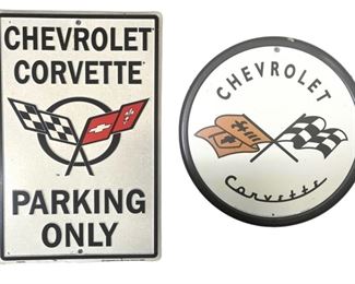 Chevrolet Corvette Signs