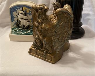 collection vintage bookends