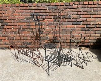 iron/metal plant stands