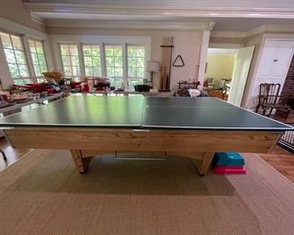 pool table w/ping pong table top