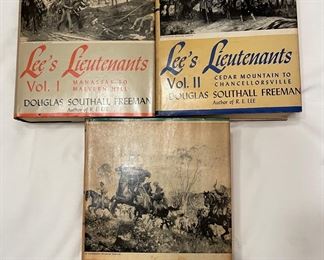 3 volume set: Douglas Southall Freeman’s Lee’s Lieutenants