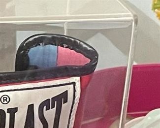 George Foreman signed gloves