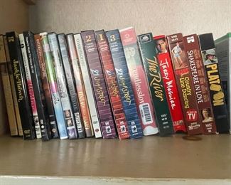 DVD and VHS movies