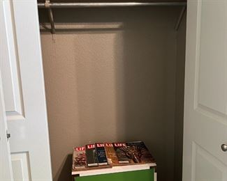 religious books and 1960s Life magazines