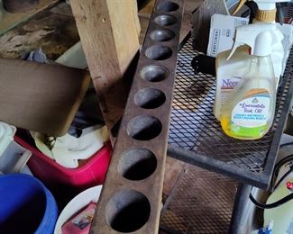 Wood Votive Candle Holder