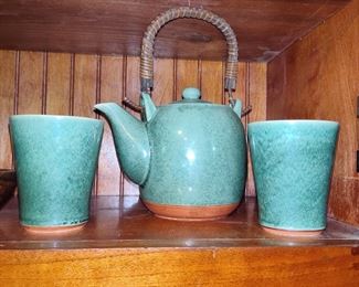 Teapot and Cups