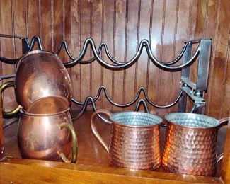 Copper Mugs for Moscow Mules