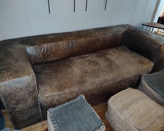 Nice leather sofa