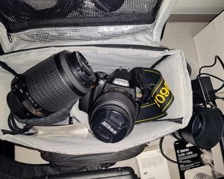 Nikon Camera and Lenses