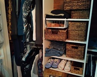 Lots of Baskets for Storage