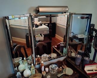 Restoration Hardware Tri-Fold Mirror