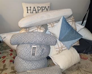 Lots of Decorative Pillows