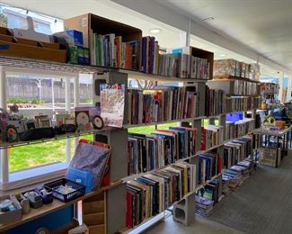 lots of books including a huge selection of the Chicken soup for the soul books