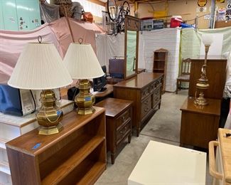 the beautiful dressers and night stands along with more lamps