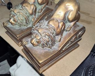 Lion Book Ends