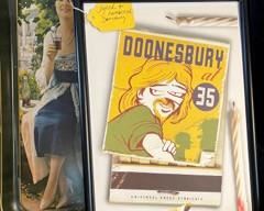 Garry Trudeau Doonesbury "Playing with Matches" limited signed print 397/1000