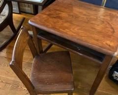 Vintage children's desk. Solid wood.