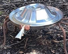 Hubcap art. Crab? Spider?