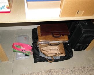 Suitcases, and briefcases too