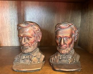 Lincoln bookends