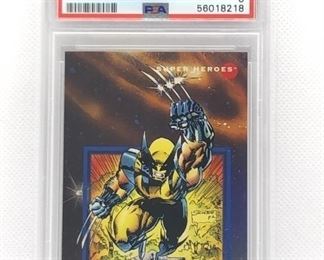 Graded 1992 Marvel Walverine Card