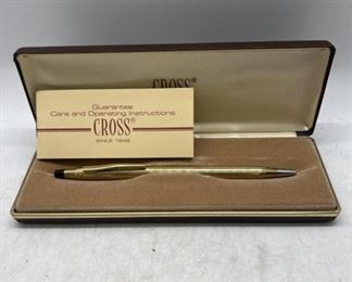 Vintage 10k rolled Gold Cross Balloint pen