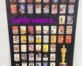 Vintage OSCARS Poster