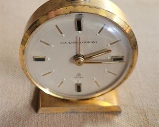 Spauldings alarm clock