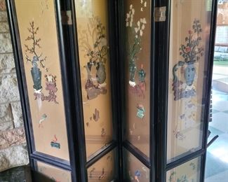 Chinese Precious stone room divider
