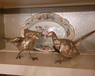Sterling table pheasants 