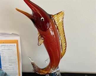 Murano Marlin large