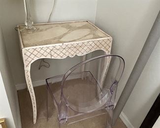 Ghost Chair.  … Accent Table