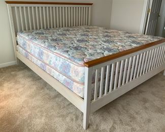 King size Stanley furniture bed and King Kroll mattress.