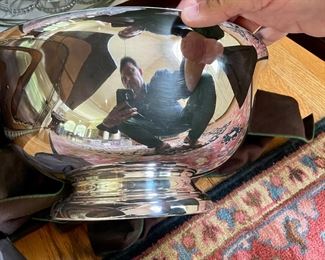 Silver Serving bowl